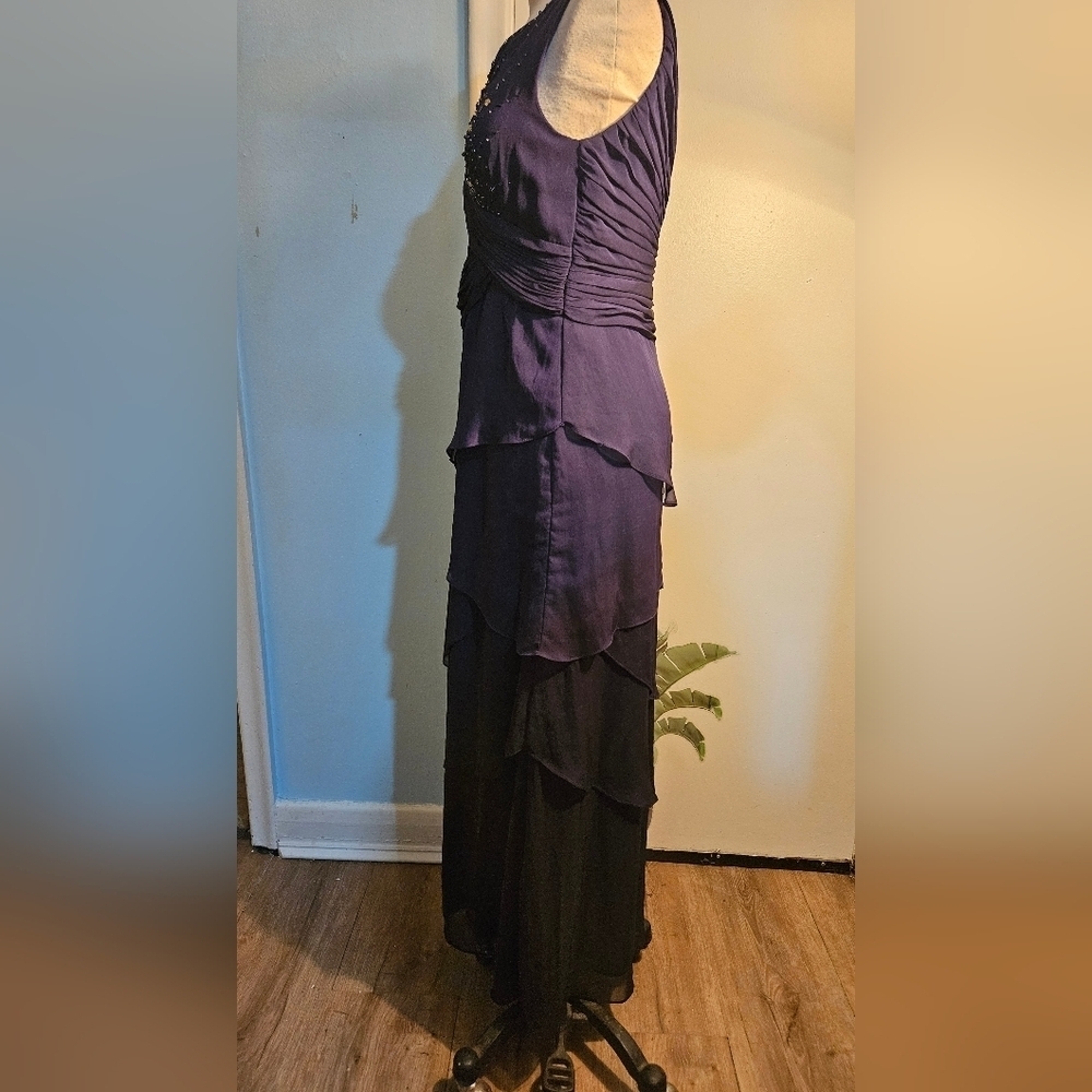 Source Unknown Deep Purple/blue Maxi Dress - Picture 3 of 7
